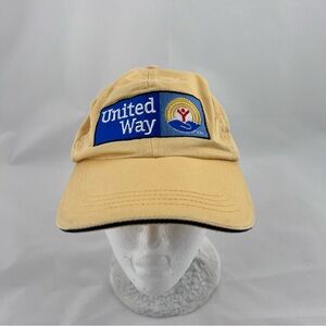 United Way vintage Cap with Blue Patch